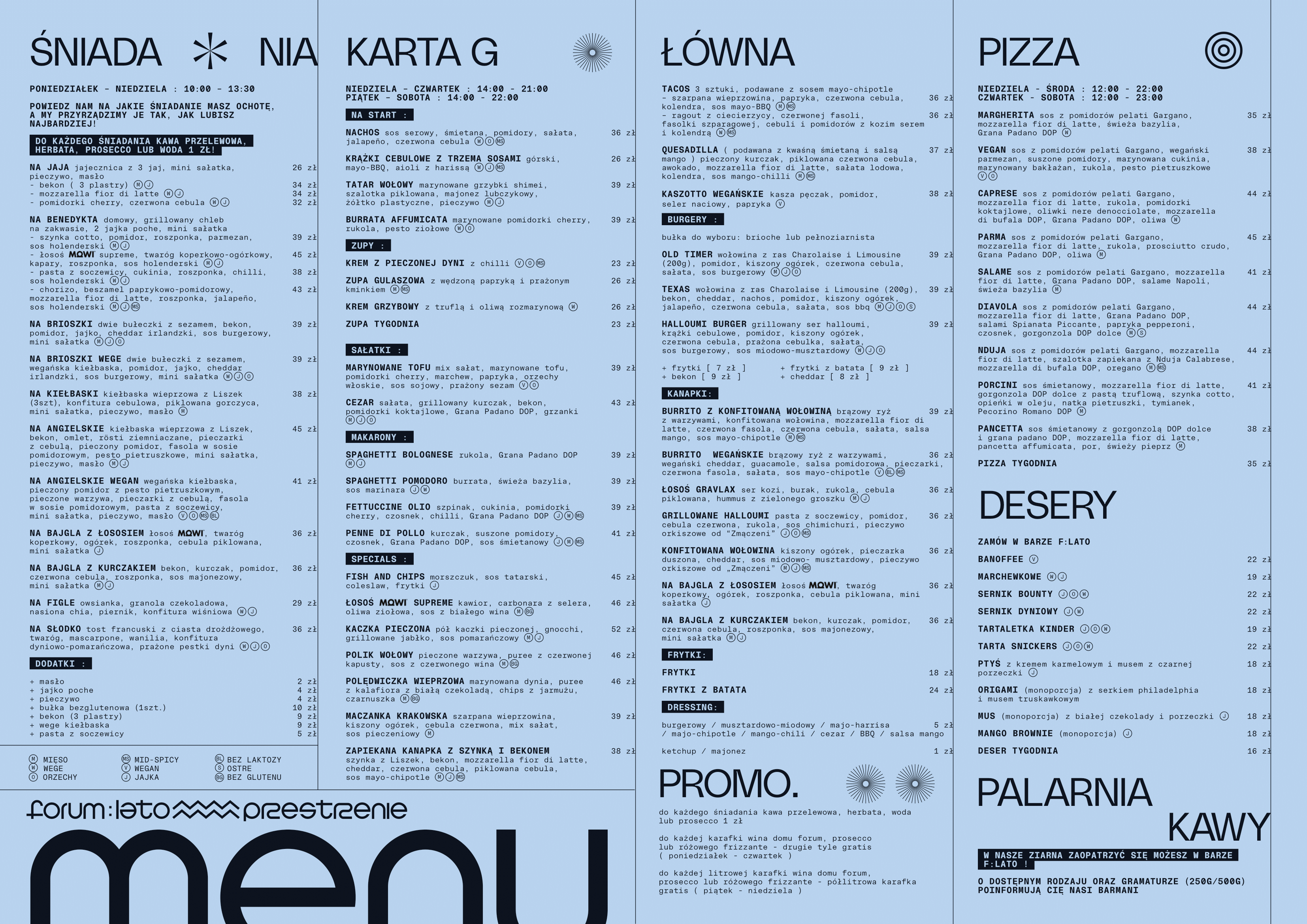 nowe menu